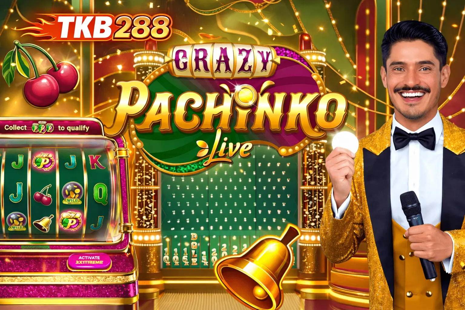 เล่น Crazy Pachinko จาก Evolution ที่ Tkb288